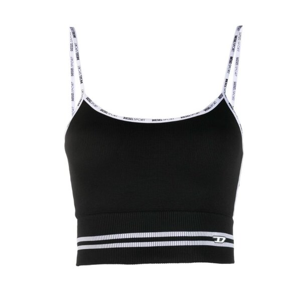 DIESEL CROPPED TANK (BLACK) - Picture 1 of 1